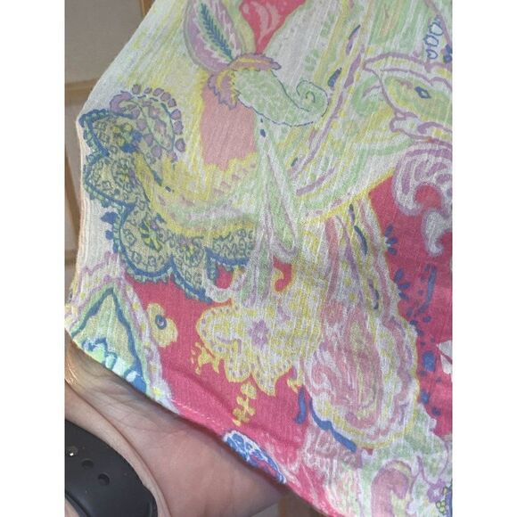 American Living Med Tropical Blouse - Picture 5 of 14